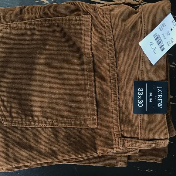 2 NWT J. Crew Factory Slim-Fit Flex Cord 33/30 - Picture 6 of 7